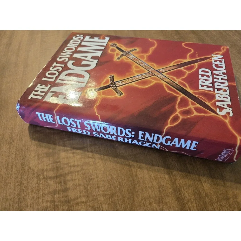 The Lost Swords Complete Series Fred Saberhagen 3 HCDJ Lot Set Triad Endgame